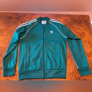 Adidas Men’s Green Primeblue Sst Track Jacket
